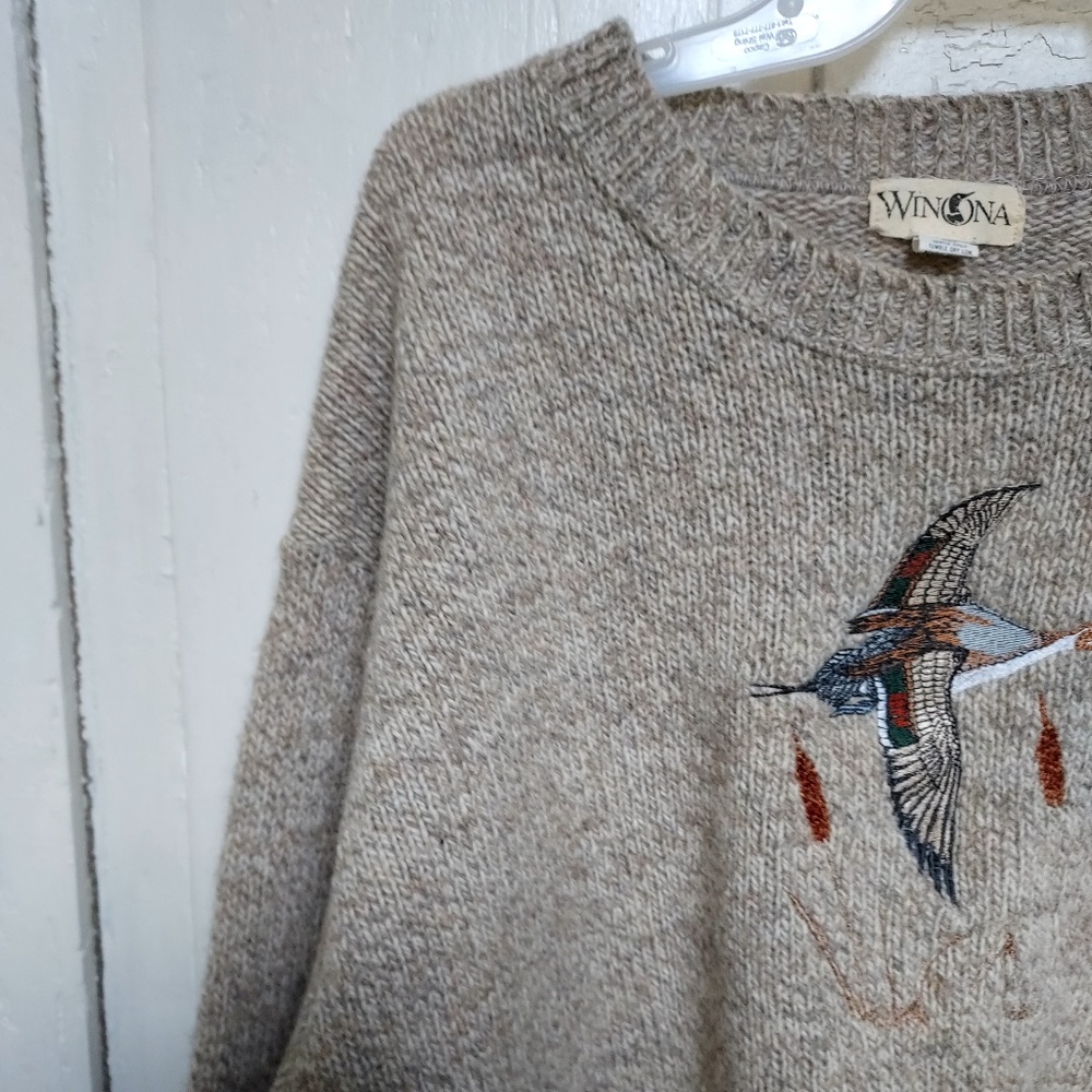 Vintage Oversized Crewneck- Winona